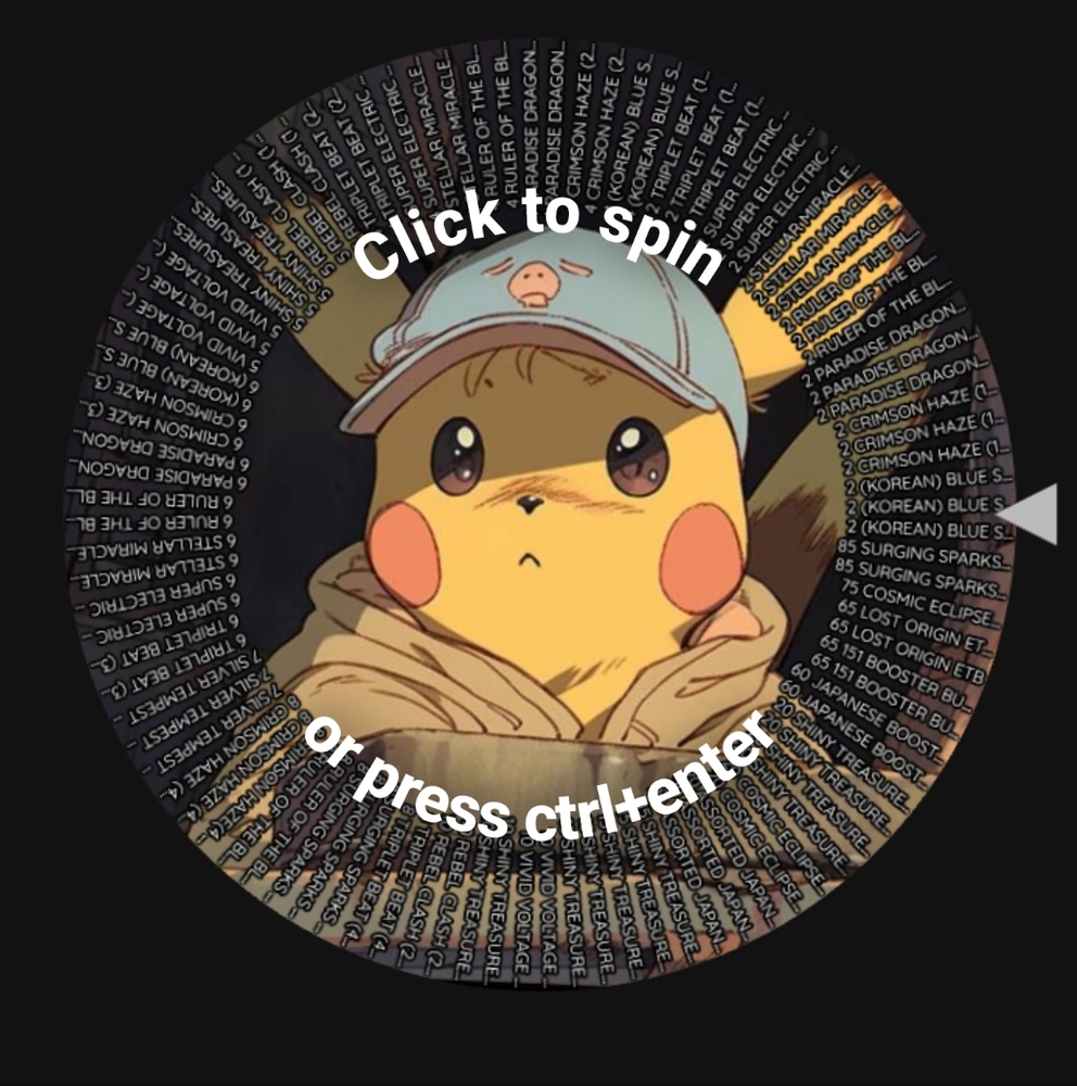 Pokemon Mystery Packs/Products (1 Wheel Spin) - Picture 2 of 16